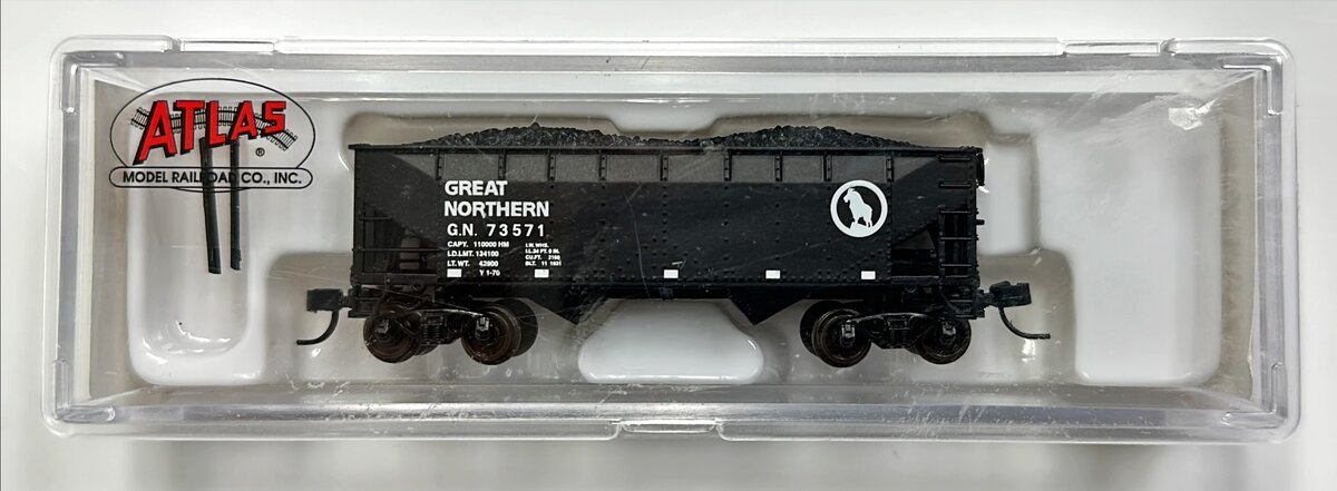 Atlas 50001638 N Great Northern 2-Bay Offset Side Hopper #73571