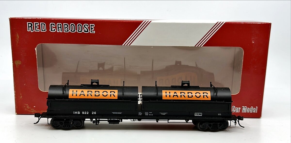 Red Caboose 32514-3 HO Indiana Harbor Belt 100-Ton Evans Coil Car #92226