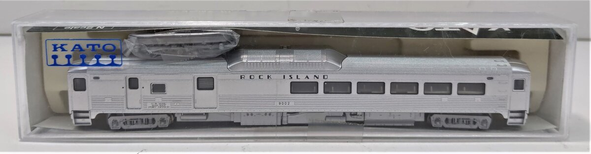 Kato 166-0208 N Rock Island RDC Diesel Rail Car #9002
