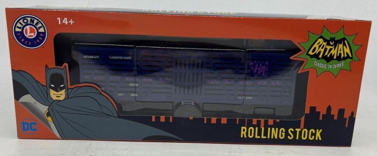Lionel 2028270 O Gauge Batman Versus The Joker Duel Boxcar