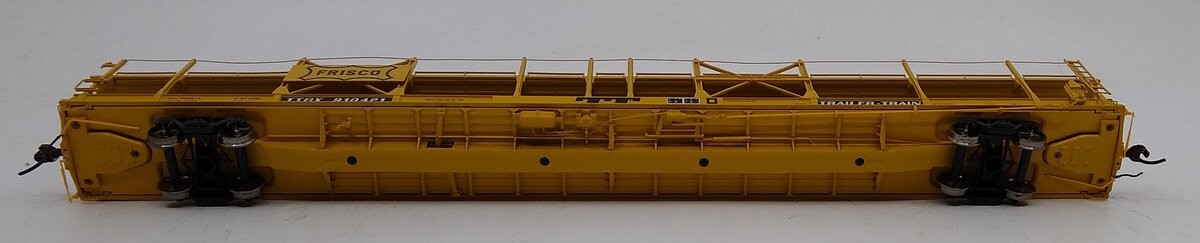 Athearn G69922 HO Frisco TTBX F89F Auto Rack Flat Car #910421