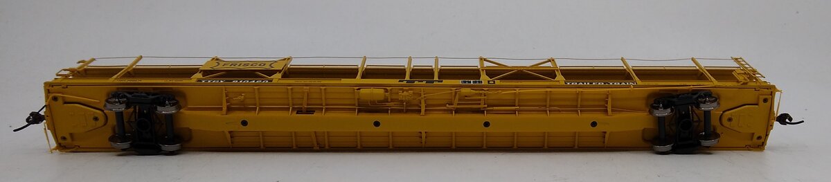 Athearn G69921 F89-F Bi-Level Auto Rack, Frisco #910420