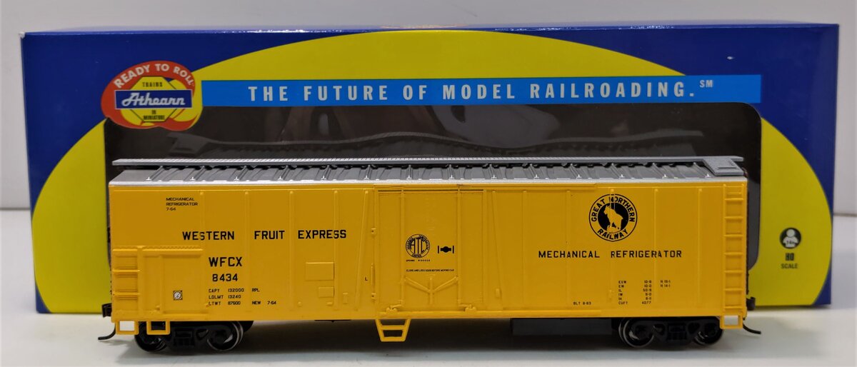 Athearn 75480 HO Great Northern/WFE 50' Mechanical Reefer #8434
