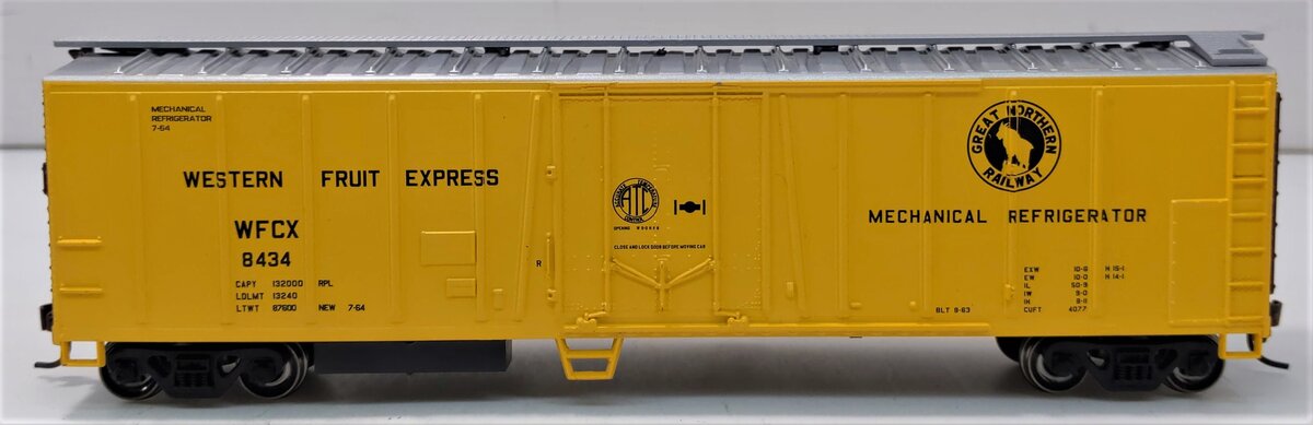 Athearn 75480 HO Great Northern/WFE 50' Mechanical Reefer #8434