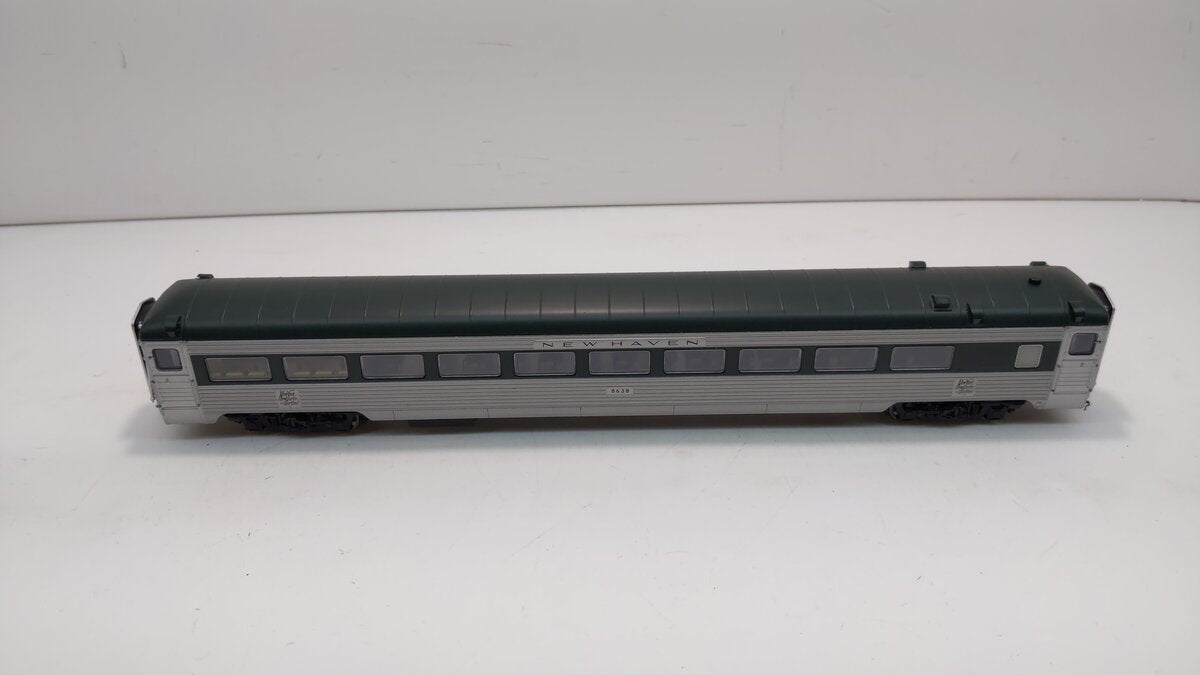 Rapido Trains 17005 HO New Haven Pullman-Bradley Stainless Steel Coach #8638