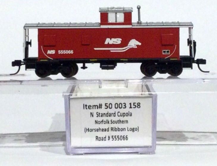 Atlas 50003158 N Norfolk Southern Cupola Caboose Horesehead Ribbon Logo #555066
