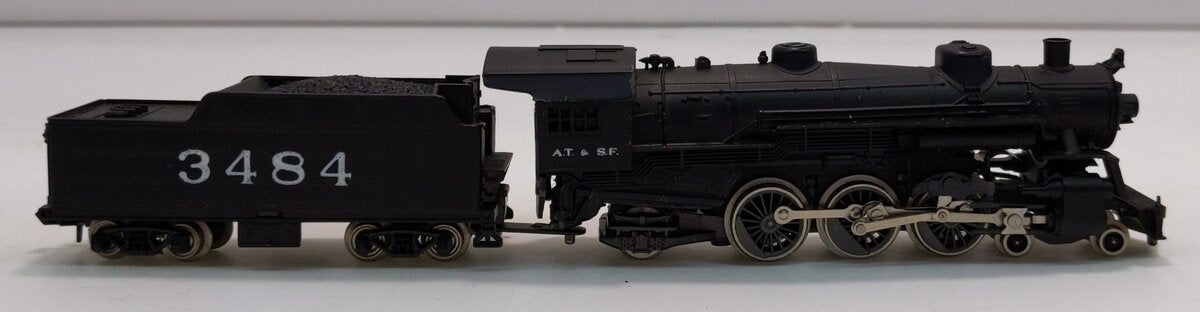 Atlas 2116 N ATSF 4-6-2 Steam Locomotive w/Tender #3484
