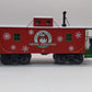 MTH 20-91313 O Gauge Christmas N-6b Caboose W/Operating Santa Signal Man