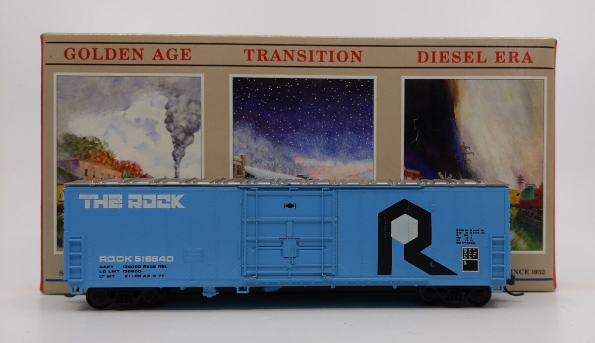 Walthers 932-4760 HO Rock Island 50'''' FGE Insulated Box Car #516640