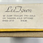Lee Town 432-3110 HO Scale 30' Dump Trailer Kit (Tri-Axle or Tandem Axle Option
