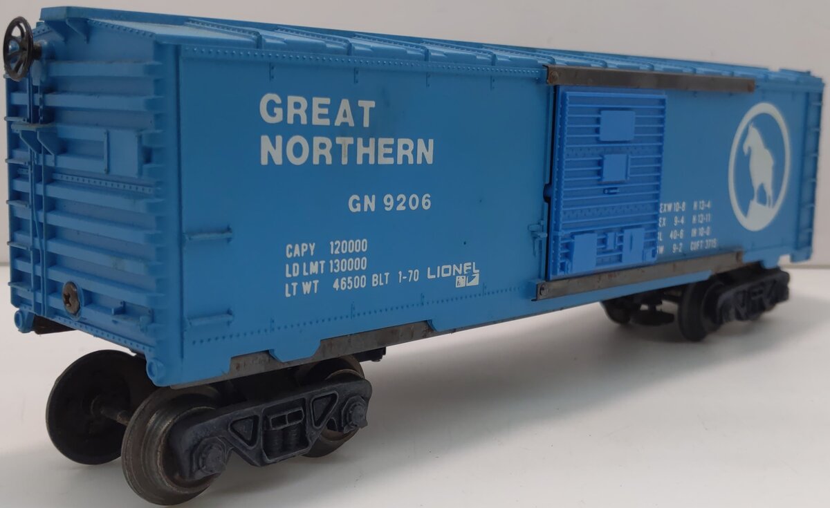 Lionel 6-9206 O Gauge Great Northern Boxcar #9206 – Trainz