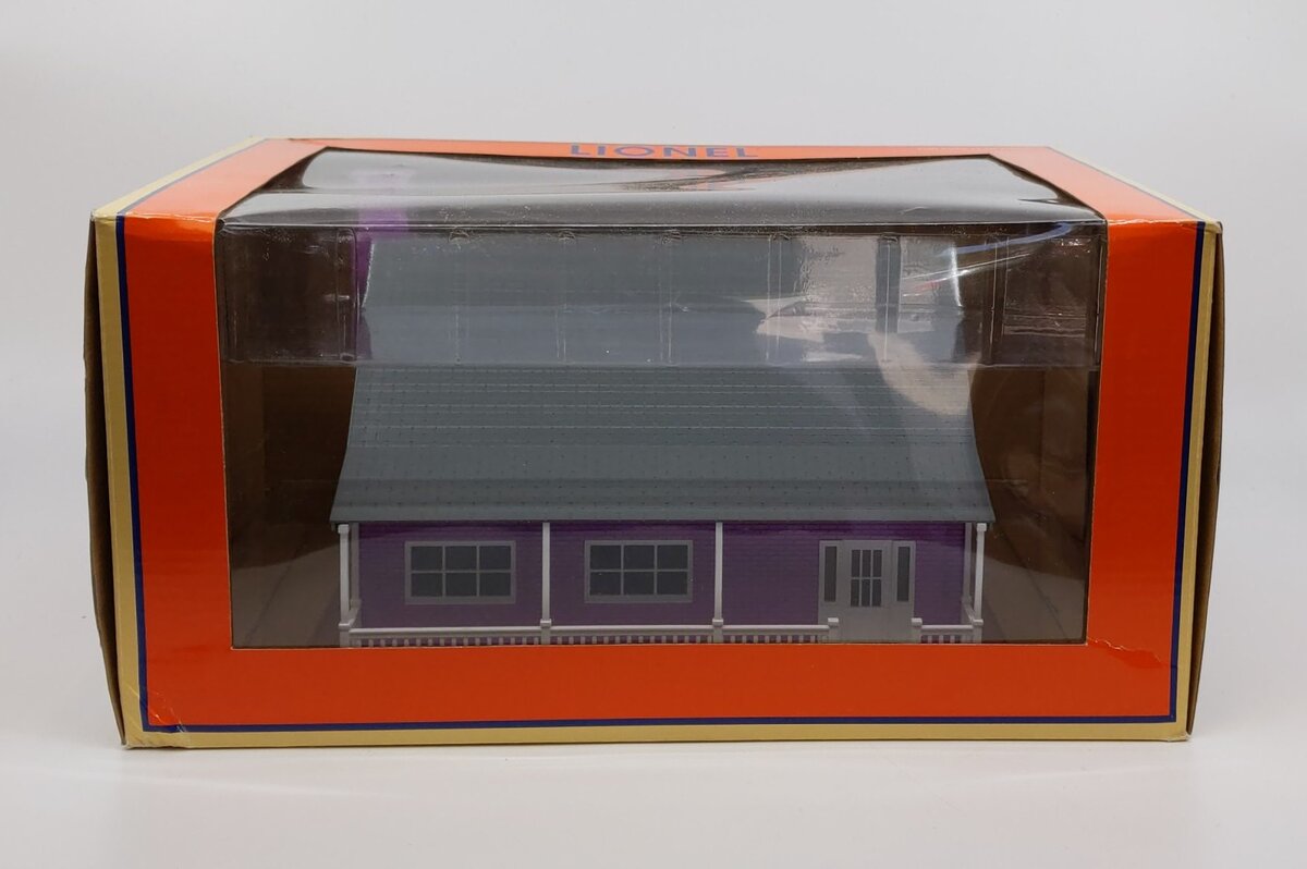 Lionel 6-82009 Suburban House (Purple) w/Interior Lights - Plug-N-Play