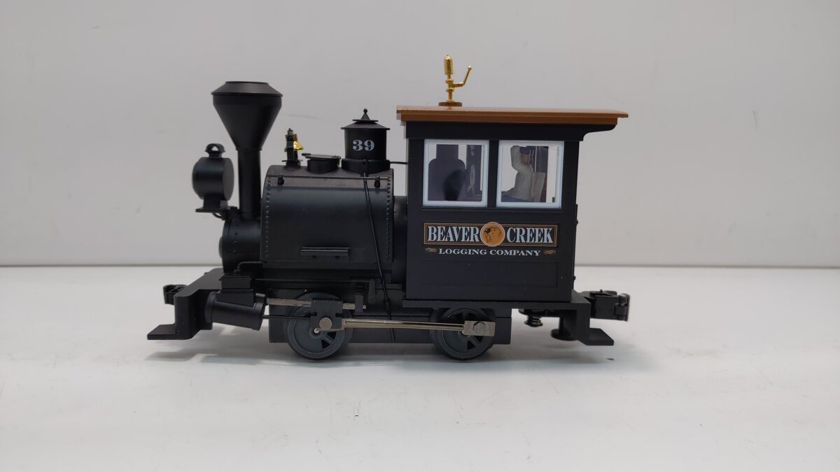 K-Line 6-21676 O Gauge Beaver Creek Logging Co. Porter Steam Engine #39
