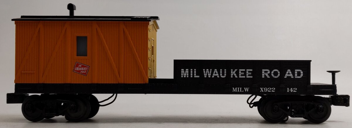 MTH 30-79291 O Gauge Milwaukee Road Crane Tender Car #922142