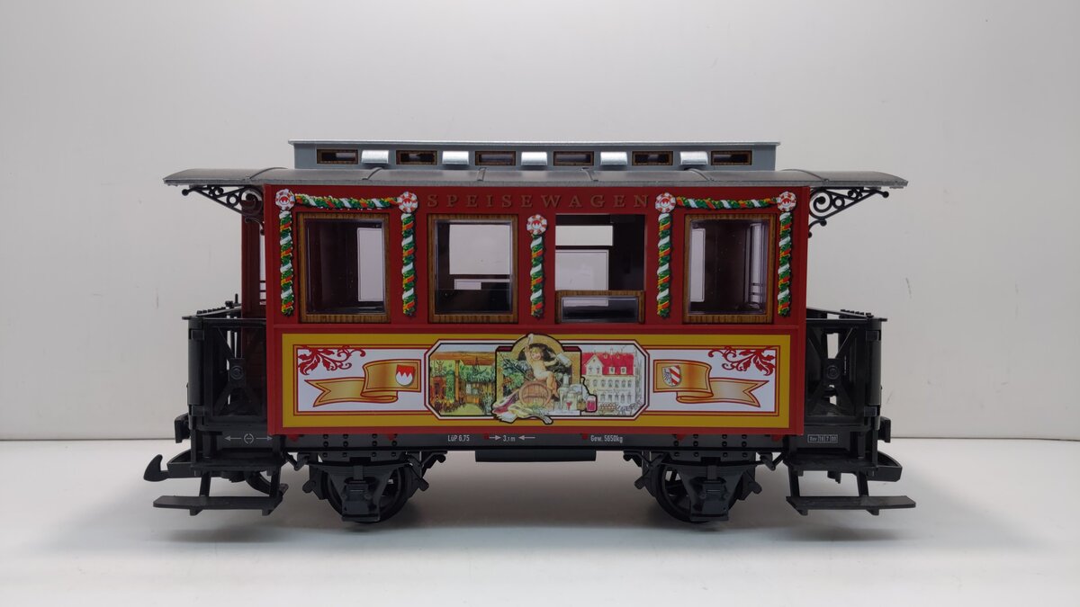 LGB 34130 950th Anniversary Dining Car – Trainz
