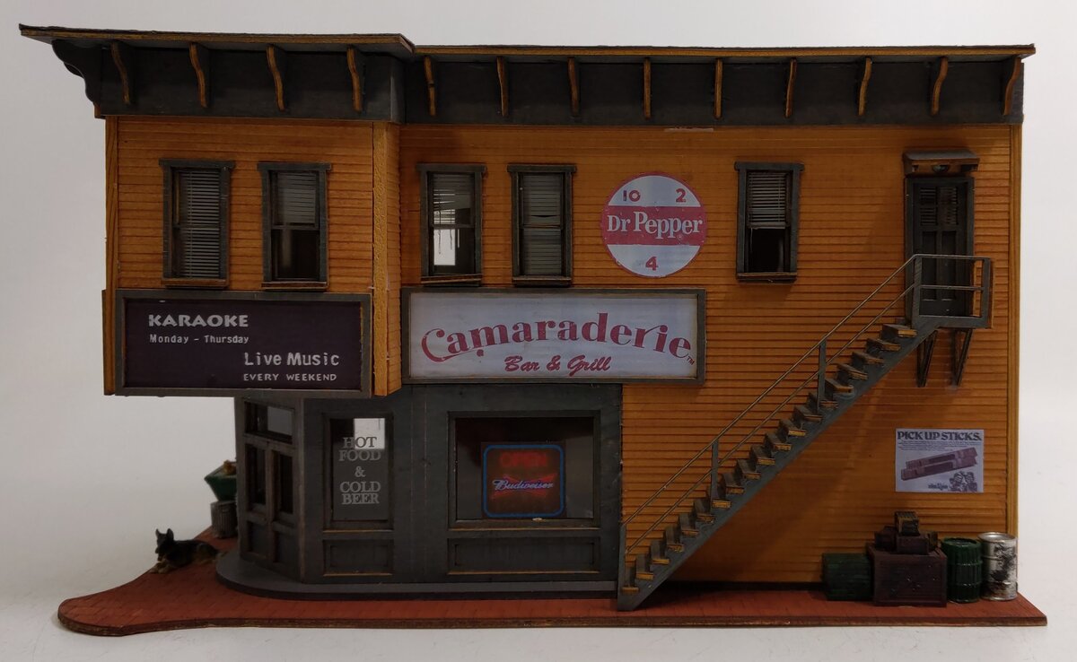 Menards 279-1960 O Gauge Camaraderie Bar & Grill