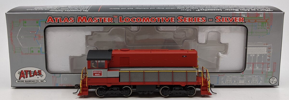 Atlas 10001092 HO Scale Green Bay & Western HH660 Diesel Locomotive #101