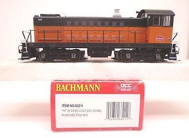 Bachmann 63211 HO Milwaukee Road ALCO S4 Diesel Locomotive Sound