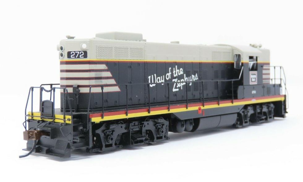 Bachmann 62811 HO Burlington EMD GP9 Diesel Locomotive with DCC #272