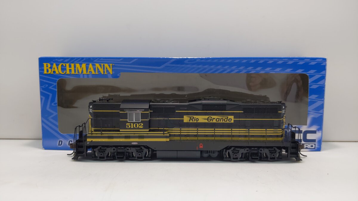 Bachmann 62412 HO Denver & Rio Grande Western EMD GP7 Diesel Loco #5102 w/ DCC