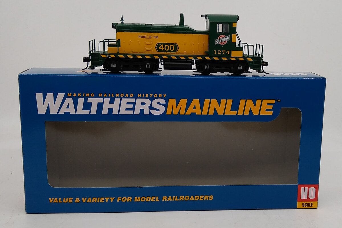 Walthers 910-9227 HO CNW EMD SW1 Diesel Switcher #1274 - Standard DC