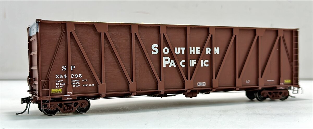ExactRail EPS-90351-24 HO SP Gunderson 7466 Composite Side Wood Chip Car #354295