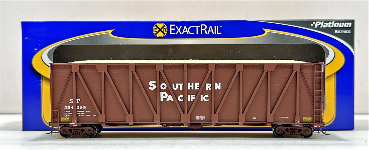 ExactRail EPS-90351-24 HO SP Gunderson 7466 Composite Side Wood Chip Car #354295