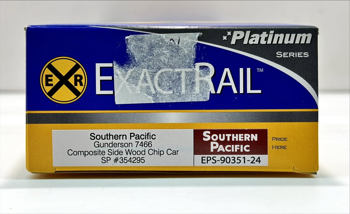 ExactRail EPS-90351-24 HO SP Gunderson 7466 Composite Side Wood Chip Car #354295