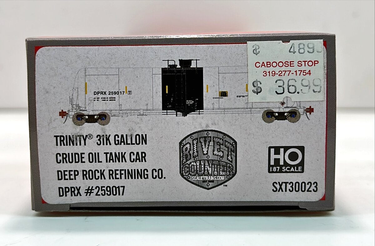Scale Trains SXT30023 HO DPRX Trinity Rail 31,000 Crude Oil Tank Car #259017