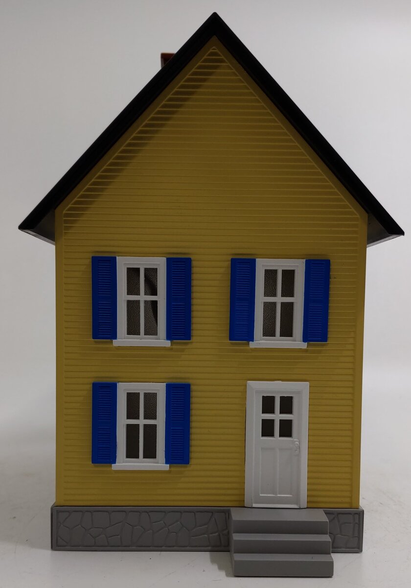 MTH 30-90514 O Row House (Yellow and Blue) #2