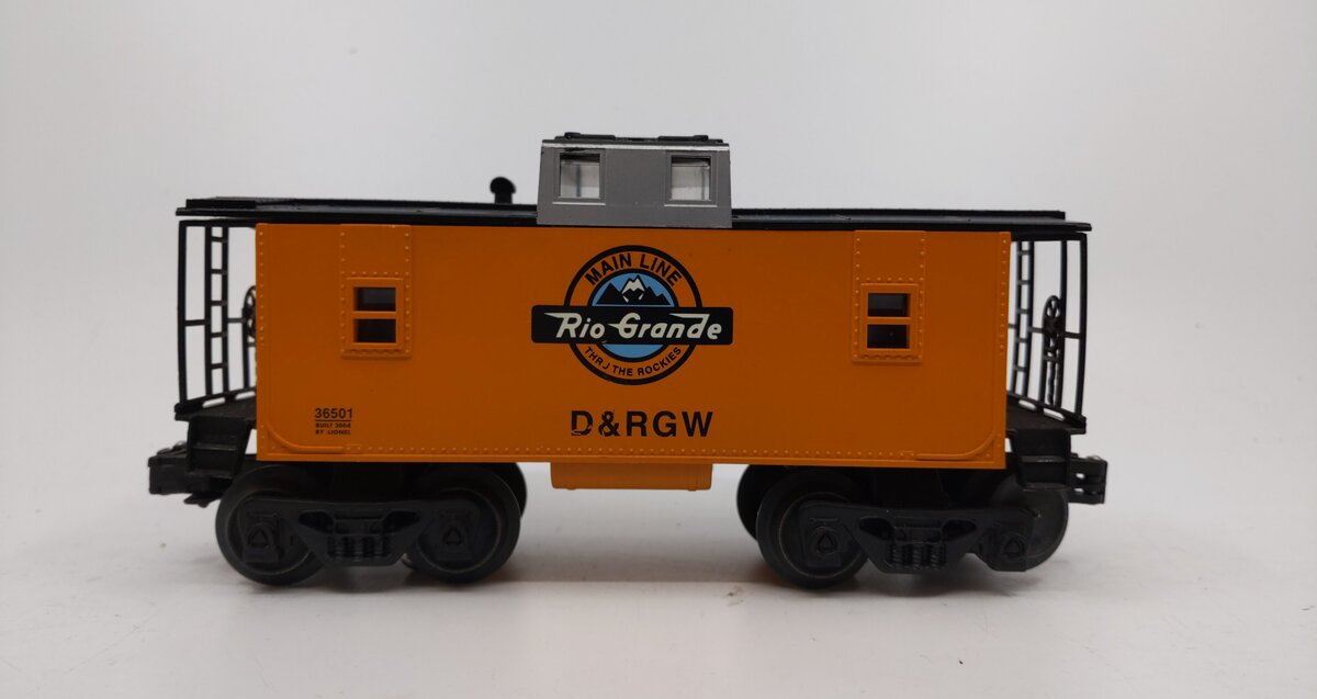 Lionel 6-36501 O Gauge Rio Grande Illuminated Caboose