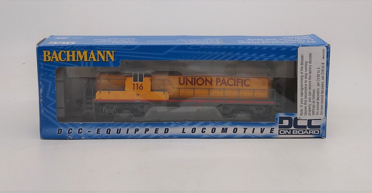 Bachmann 62402 HO Union Pacific GP7 Diesel Locomotive w/DCC #116