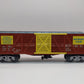 Williams 47412 O Ringling Bros And Barnum & Bailey 40' Steel Boxcar 3-Rail
