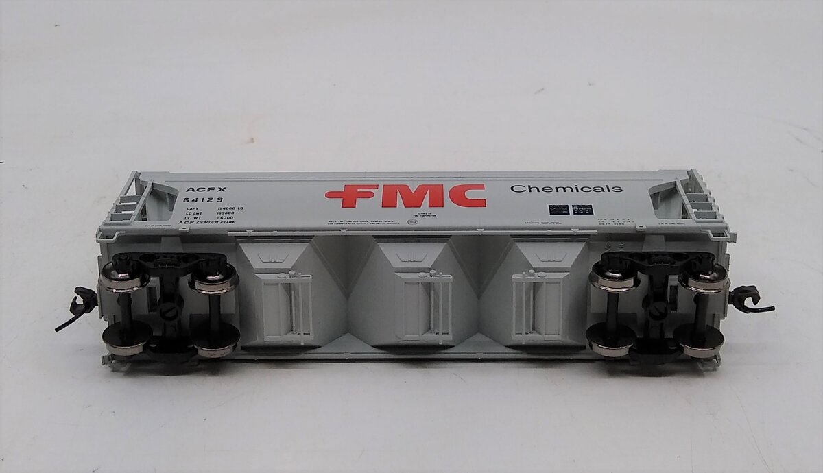 Atlas 20000474 HO Scale FMC ACF 3560 Centerflow Covered Hopper #64129