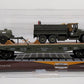 Menards 279-0864 O Gauge Military Long Flatcar w/Army Truck