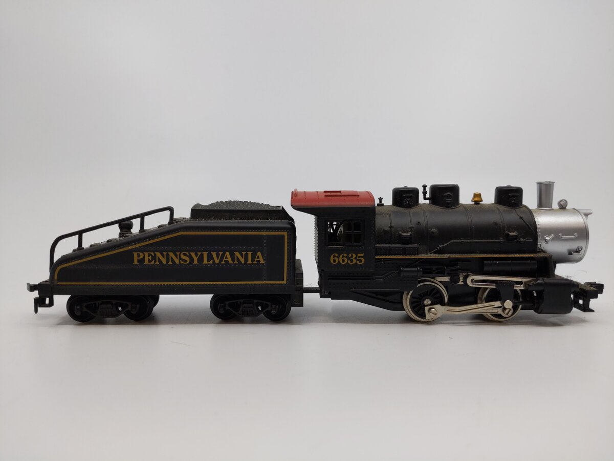 Model Power 6635 HO PRR 0-4-0 Shifter & Tender
