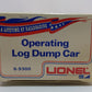 Lionel 6-9300 O Gauge Penn Central Operating Log Dump w/3 Logs