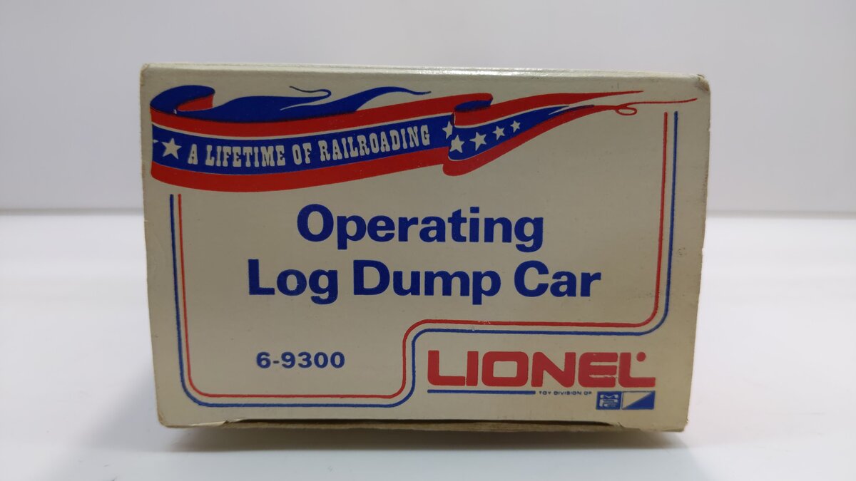 Lionel 6-9300 O Gauge Penn Central Operating Log Dump w/3 Logs