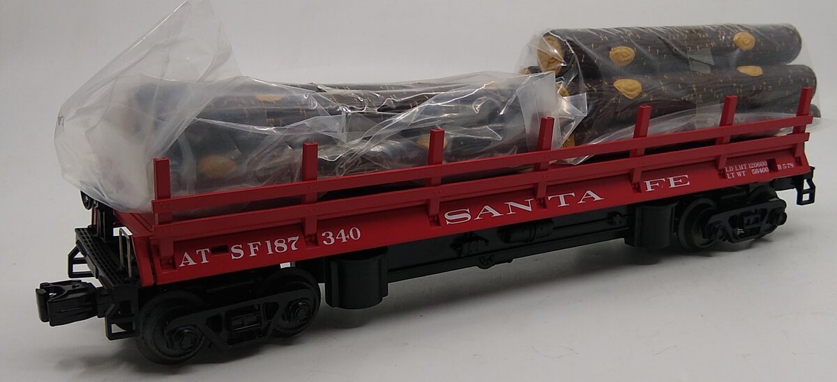 MTH 30-79451 O SF Operating Log Dump Car
