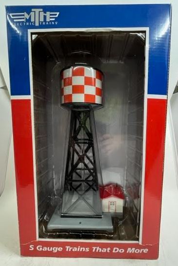 MTH 35-90002 S #23772 Water Tower with Bubbling Pipe