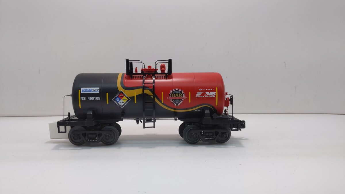 MTH 20-96737 O Norfolk Southern First Responders Hazmat Safety 8000g Tank Car