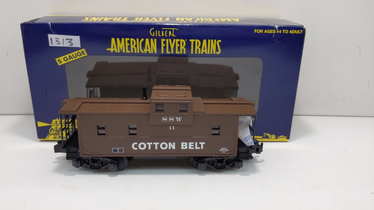 American Flyer 6-48751 S Gauge Cotton Belt Caboose