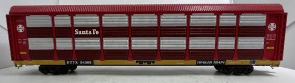 MTH 20-95246 Santa Fe Corrugated Auto Carrier #84388