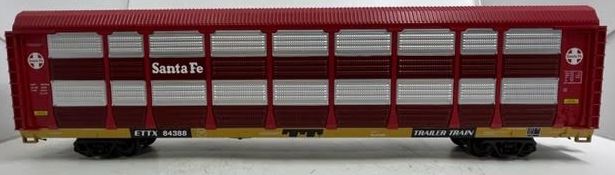 MTH 20-95246 Santa Fe Corrugated Auto Carrier #84388