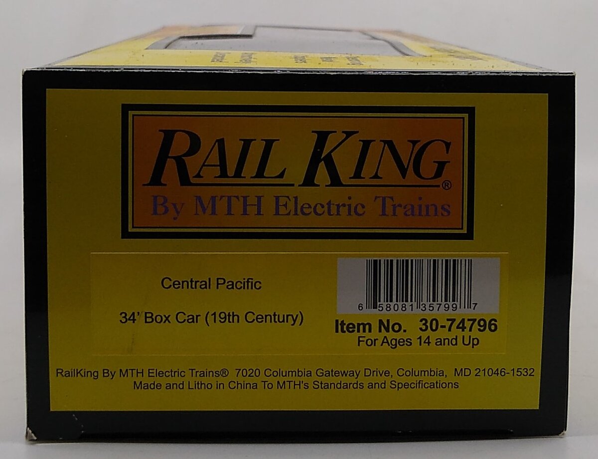 MTH 30-74796 O Central Pacific 34' OT Boxcar