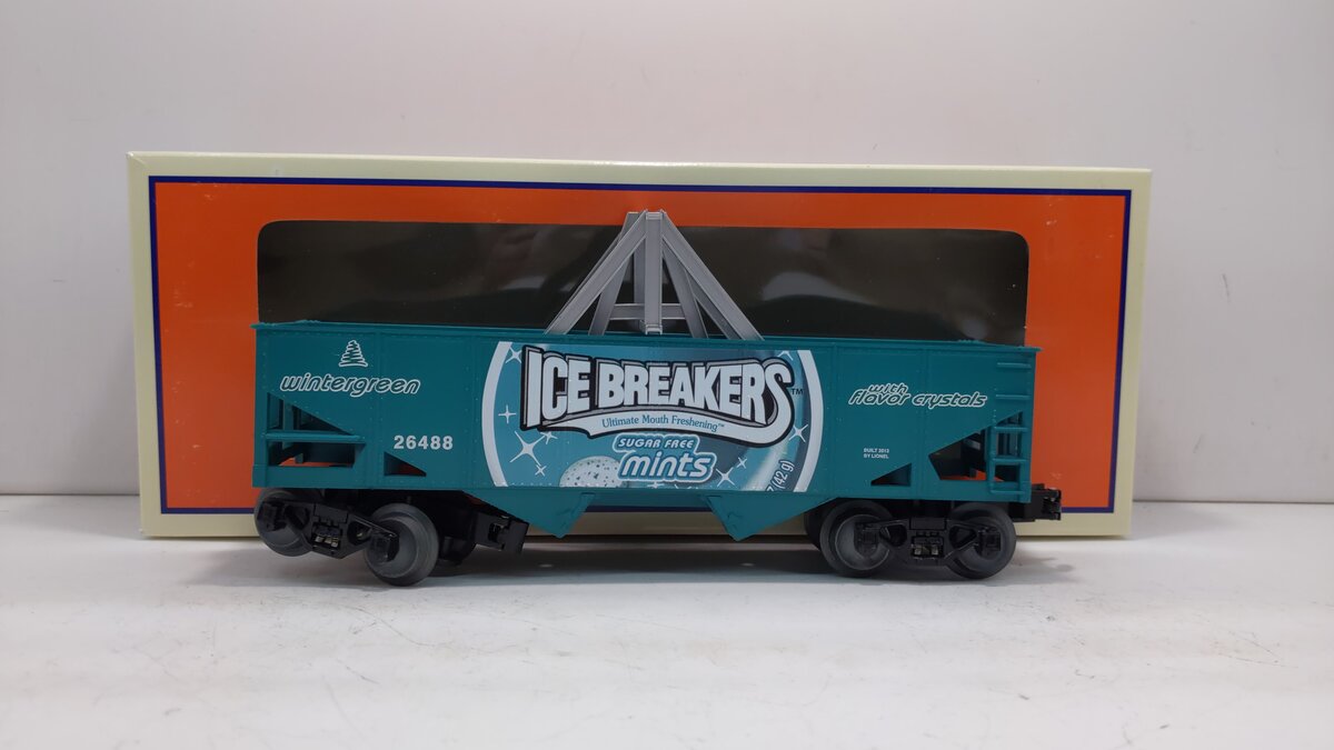 Lionel 6-26488 O Hershey's Ice Breakers Hopper Car