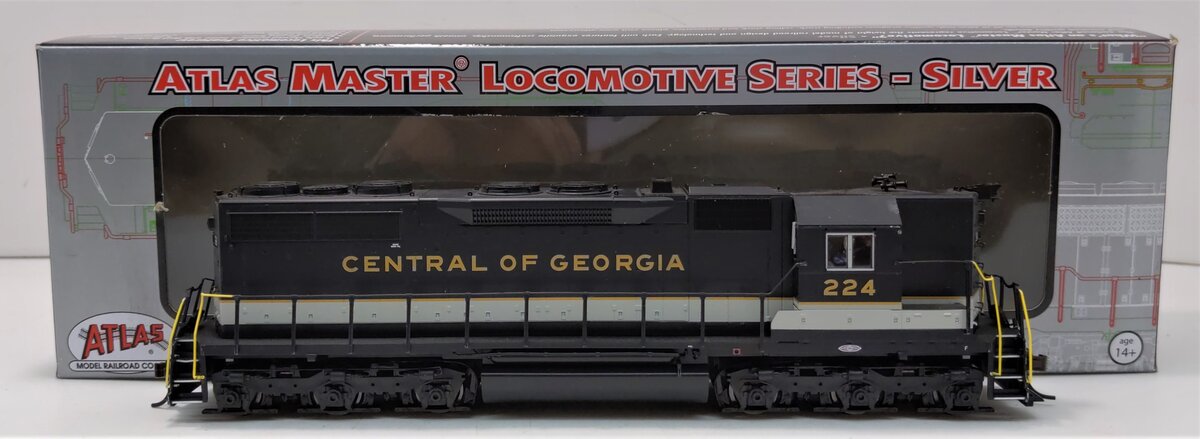 Atlas 10002766 HO Central of Georgia SD-35 Diesel Locomotive Standard DC #224