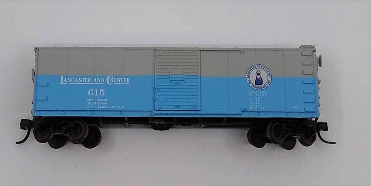 Atlas 45833 N Scale L&C Steel Rebuilt Boxcar #615