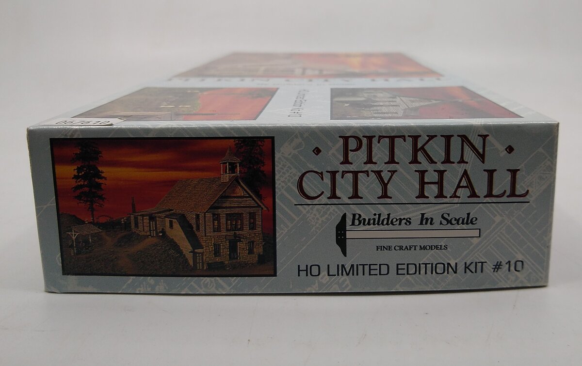 Builders-in-Scale #10 HO Scale Pitkin City Hall Kit