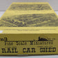 Fine Scale Miniatures 175 HOn3 Scale Rail Car Shed Craftsman Kit